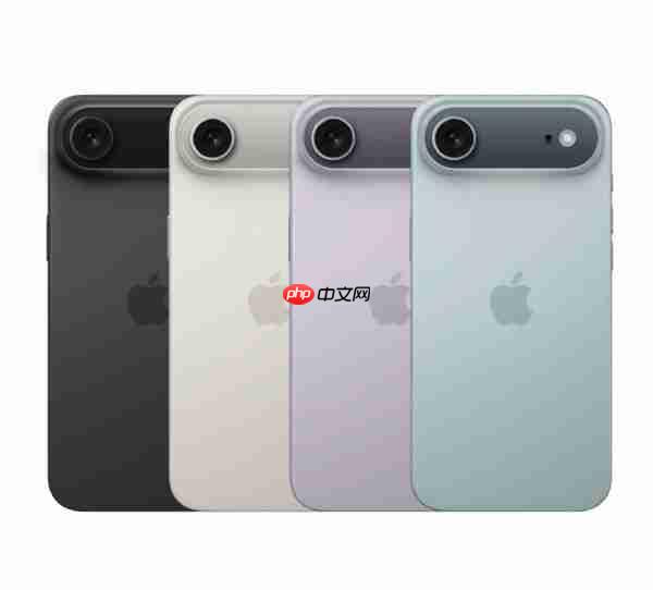 iPhone 17 Air设计细节曝光：实机Deco有微弧过渡