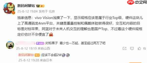 vivo Vision 发布会定档 8 月 21 日 交互对标苹果 Vision Pro