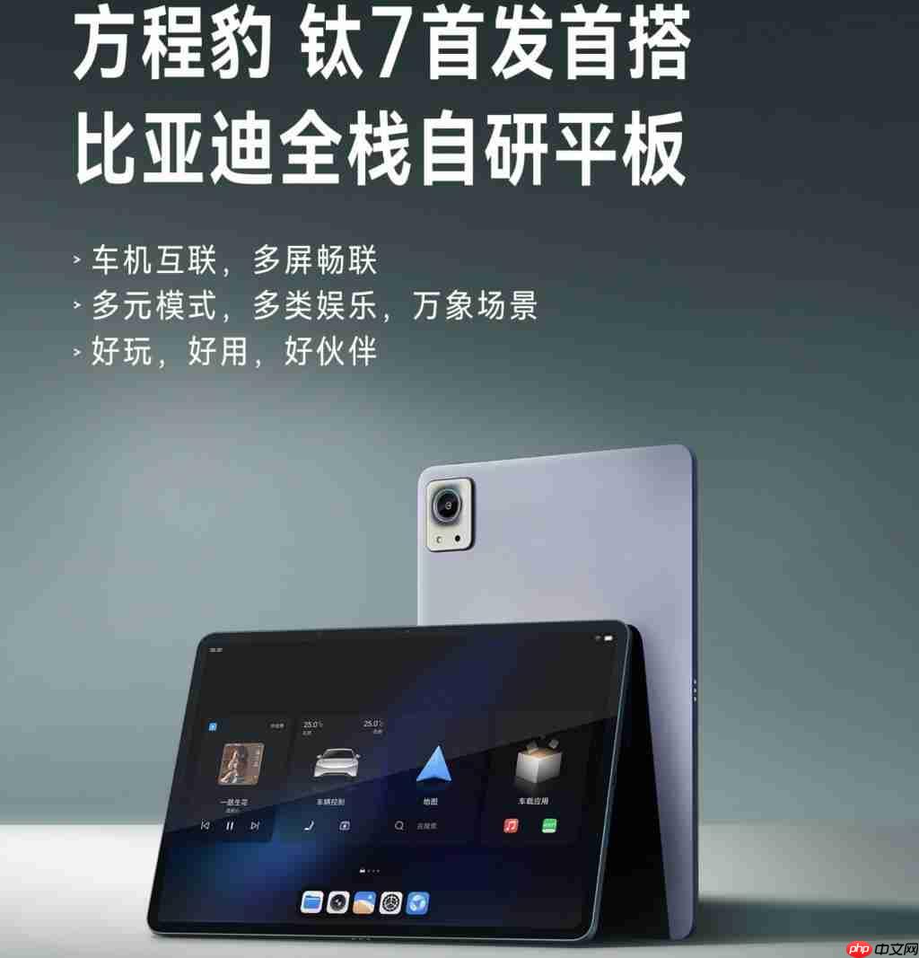 “全栈自研”，比亚迪平板跑分出炉：联发科 MT8626
