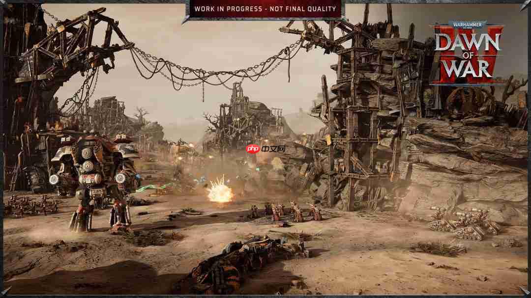 《战锤40K：战争黎明4》Steam页面上线 首批截图