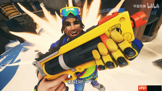 《守望先锋》×NERF联动！7个英雄的武器变塑料玩具！