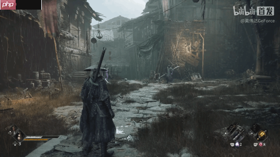 《影之刃零》光追实机演示来了！这雾这水这落叶！