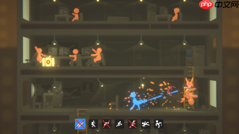 拳打职场，脚踢上司！物理乱斗新作《打工火柴人》现已狂暴上线Steam