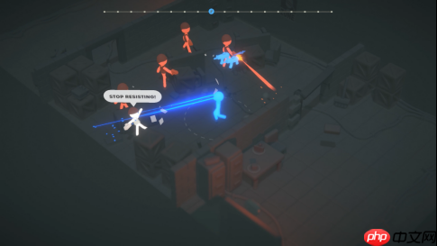 拳打职场，脚踢上司！物理乱斗新作《打工火柴人》现已狂暴上线Steam