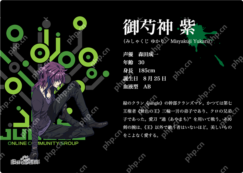 动漫《K》人物图文介绍 - 创想鸟