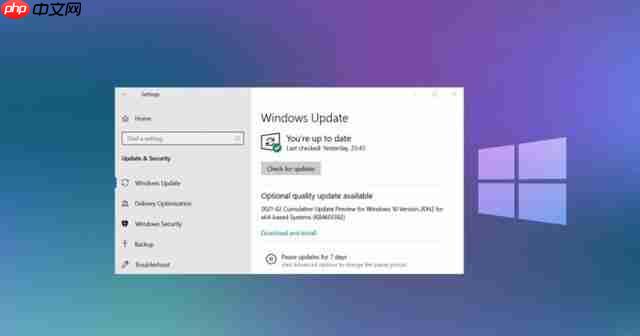 Win10 20H1/20H2获可选更新：修复IE内存泄漏等问题