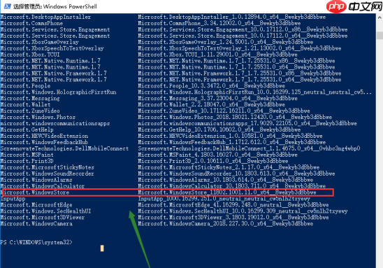 教你利用powershell找回Win10应用商店