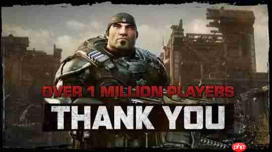 《战争机器：重装上阵》玩家数突破百万 发售不到一周