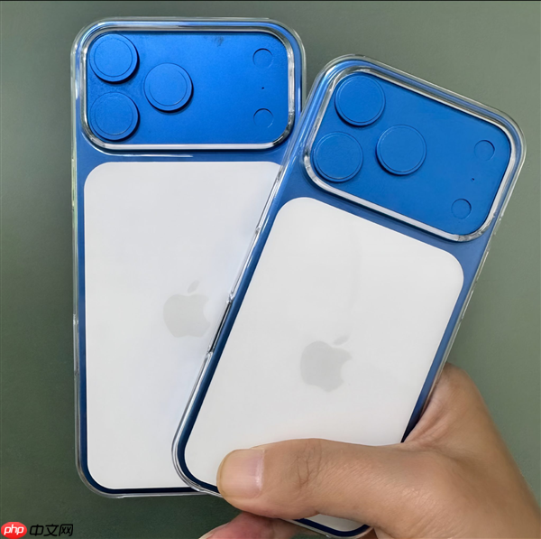 苹果iPhone 17 Pro官方透明保护壳曝光：有三大变化