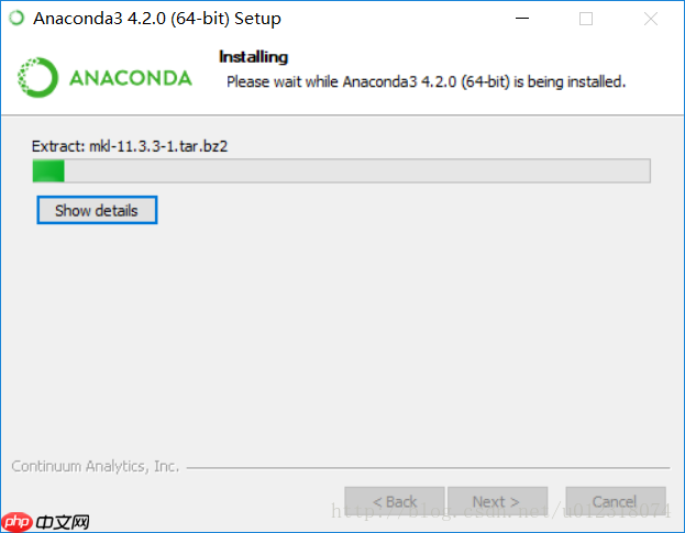 Windows 安装 Anaconda3 详细过程                                                                          