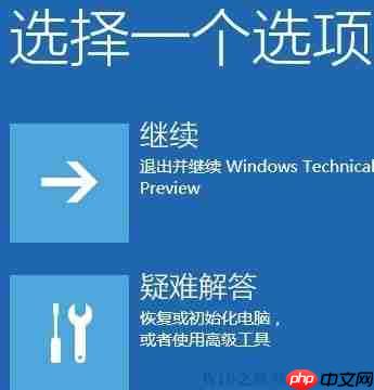 Win10如何开机进入高级选项？