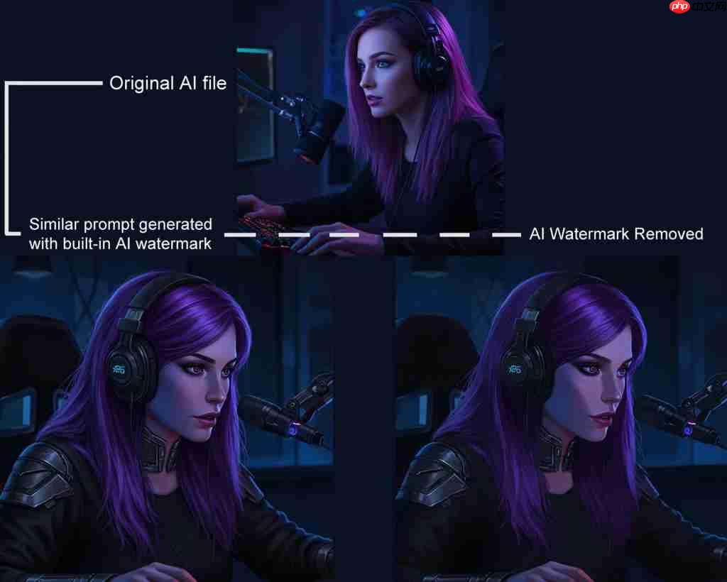 AI 图像水印失守！开源工具 5 分钟内抹除所有水印 