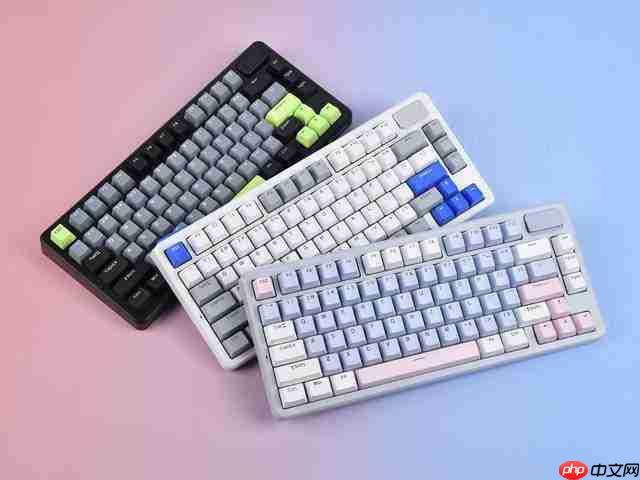 雷柏 V700 DIY-75 三模机械键盘评测：200+ 价位段的大厂精品