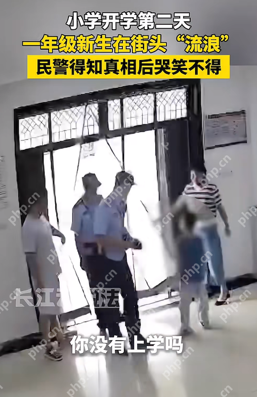一年级新生开学次日街头“流浪”，乌龙真相让人哭笑不得
