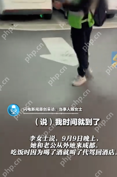成都一代驾司机停车占用两车位，女车主恐有诈起争执 - 创想鸟