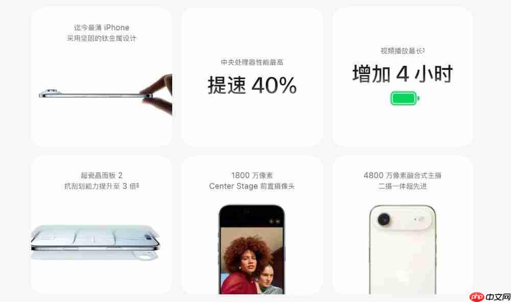  苹果发布会速看 iPhone 17 全系高刷、Apple Watch、AirPods Pro 新品盘点 