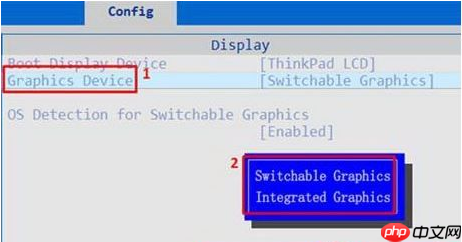 Win10专业版如何通过BIOS禁用集成显卡？