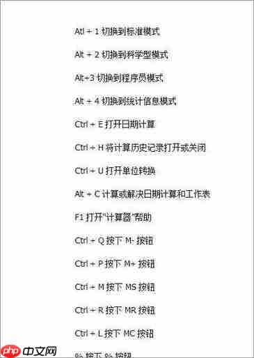 Win10系统常用快捷键有哪些？
