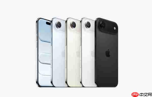 曝苹果内部不看好 iPhone Air 备货量仅占全系列 10%