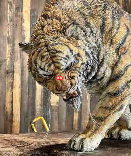 《黑神话：钟馗》钟馗骑虎雕像霸气公开！钟馗还光着脚？