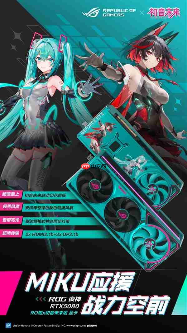 全线登场！ROG×初音未来联名装备开启预约 超能好物即刻拥有