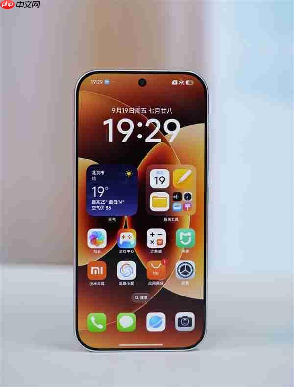 小直屏第一次冲上7000mAh！小米17图赏