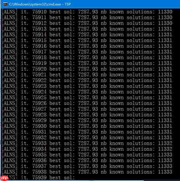 代码 | 自适应大邻域搜索系列之(1) - 使用ALNS代码框架求解TSP问题