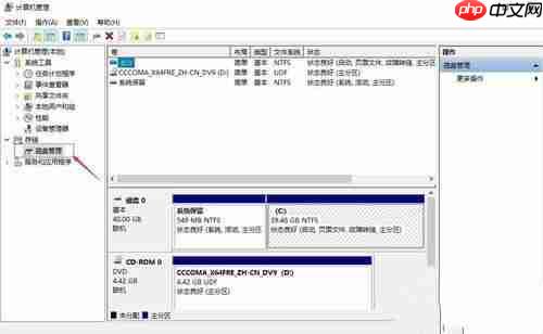 Win10突然只剩下c盘了怎么回事？