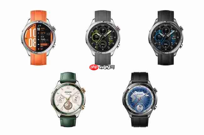 健康运动全面升级荣耀手表5Pro全渠道开启预定