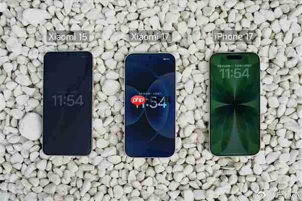小米17 AOD息屏显示可达500nits 可读性媲美iPhone 17