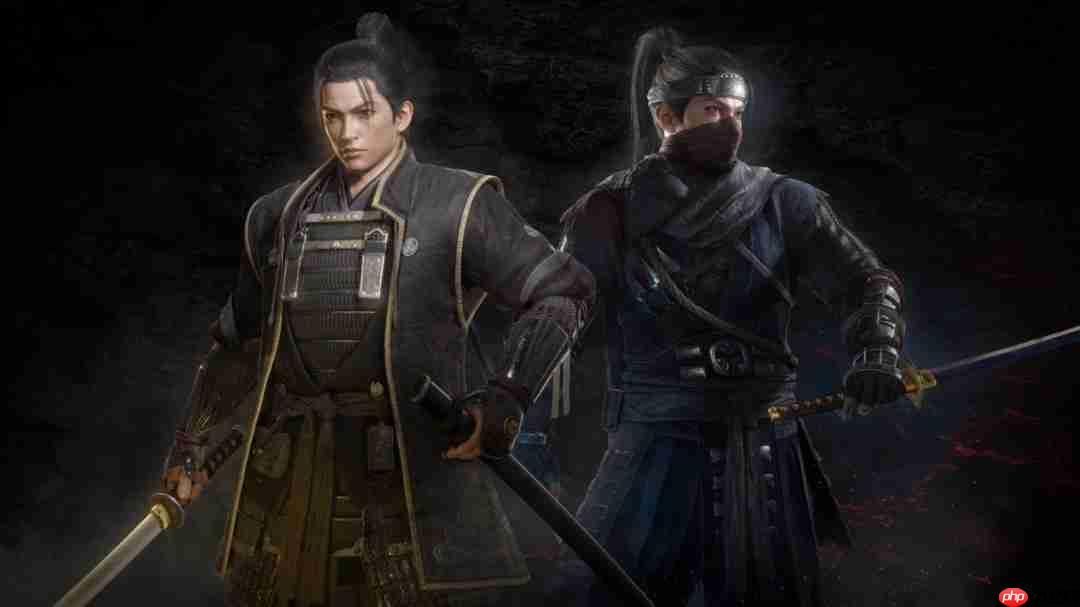 《仁王3》主角形象图公布 武士忍者双形态超帅