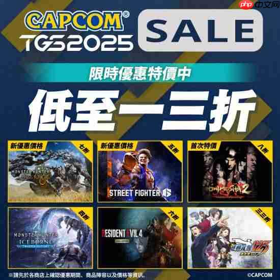 卡普空TGS特卖：《街头霸王6》、《怪物猎人：荒野》新史低！