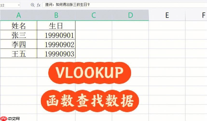vlookup函数如何返回多列_vlookup函数返回多列数据的教程
