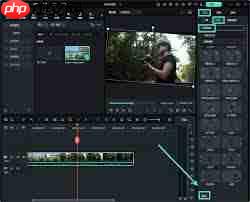 万兴喵影如何制作水波纹视频片头效果