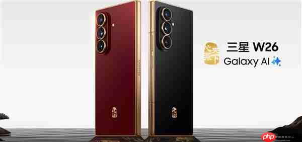 最强折叠屏旗舰！心系天下三星W26发布：16999元起