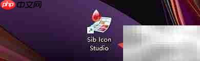 Sib Icon Studio透明色设置技巧