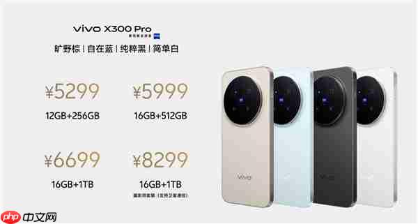 影像最强旗舰！vivo X300 Pro发布：5299元起