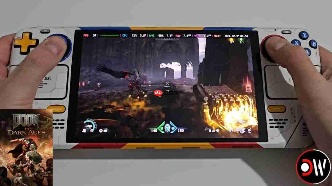 《毁灭战士:黑暗时代》现已通过Steam Deck认证