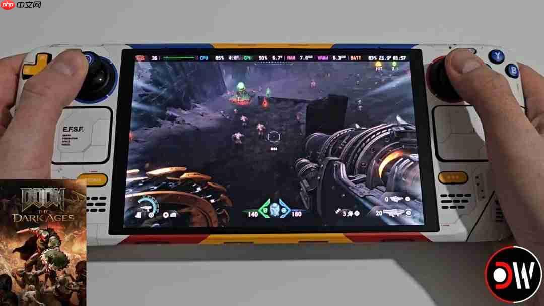 《毁灭战士:黑暗时代》现已通过Steam Deck认证