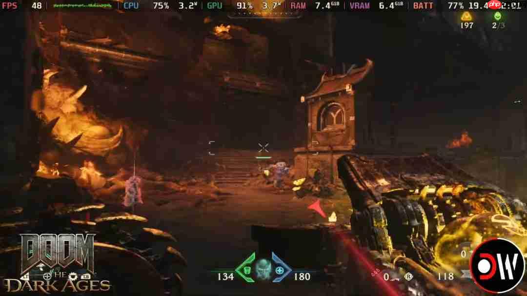 《毁灭战士:黑暗时代》现已通过Steam Deck认证