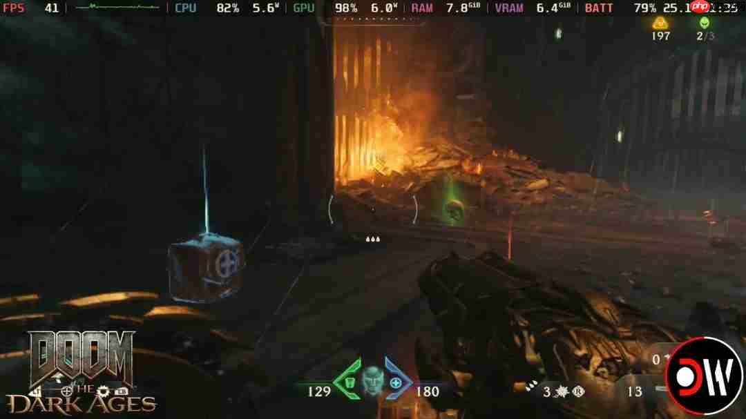 《毁灭战士:黑暗时代》现已通过Steam Deck认证