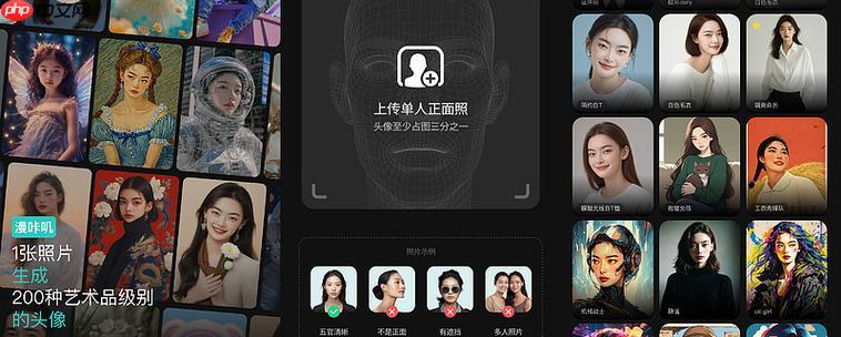 AI写真小程序快速使用 AI写真免费创作平台