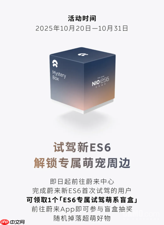 蔚来ES6将迎来30万台交付里程碑！推出百万礼遇活动