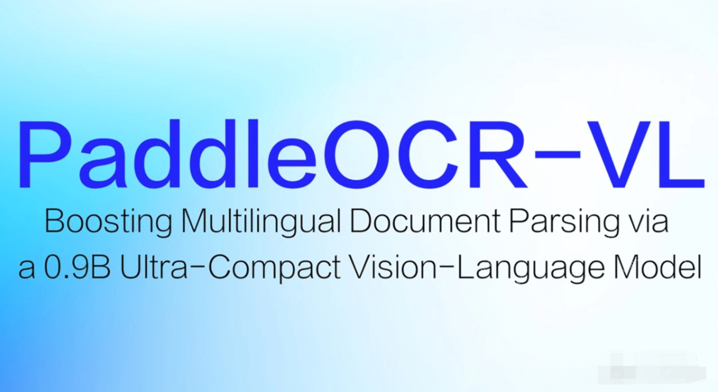 PaddleOCR-VL— 百度飞桨开源的多模态文档解析模型