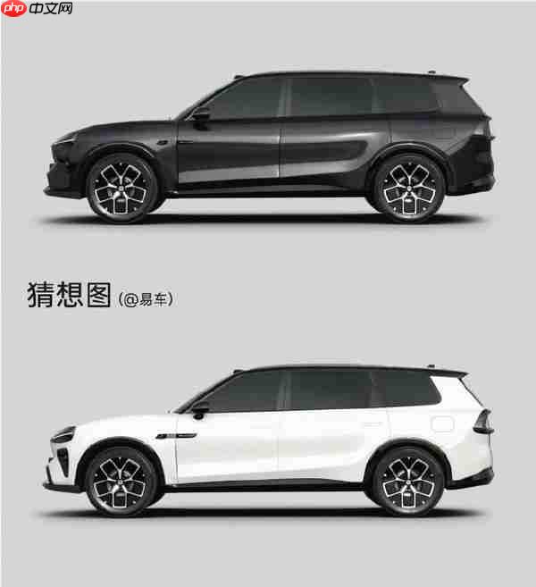 小米YU9增程版假想图曝光：家族设计+YU7加长版？