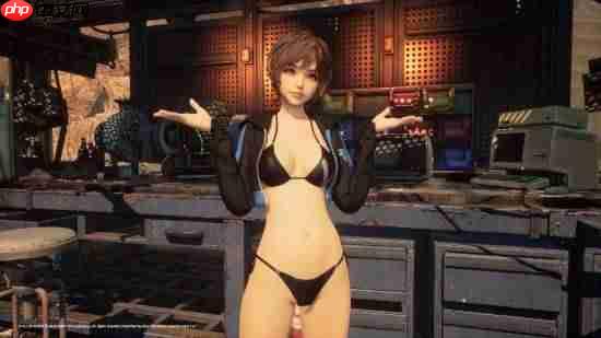 《剑星》百合服装MOD！五彩斑斓比基尼泳装！