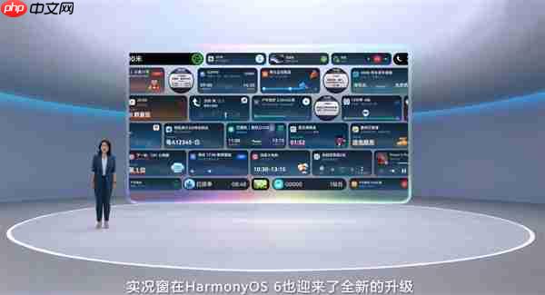 华为鸿蒙HarmonyOS 6正式发布：流畅度最高提升40%！实况窗、小艺全面升级