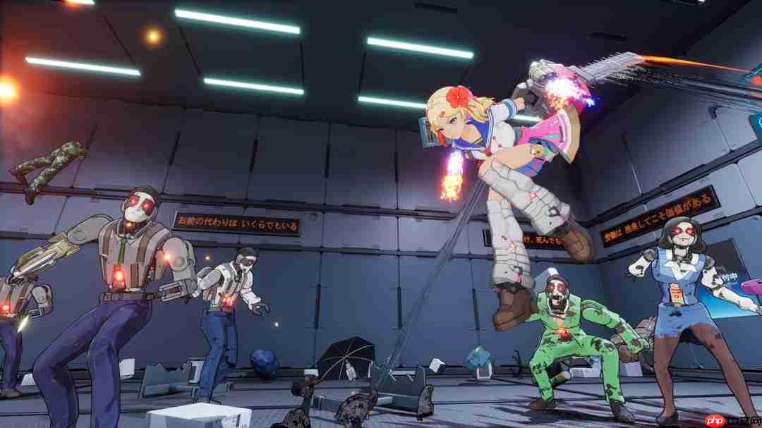 《铁甲少女》登陆多平台发售 美少女动作射击