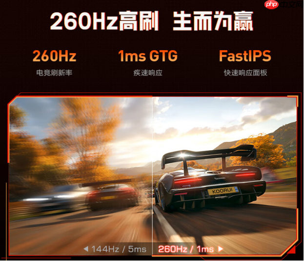 科睿X5Plus上市：24.5英寸2K260Hz“小钢炮”，百元档小屏电竞新选择