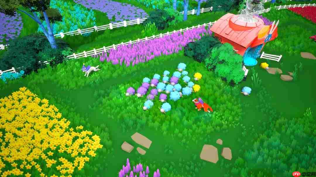 牧羊犬主题游戏《羊羊集合啦！》下月登陆Steam平台